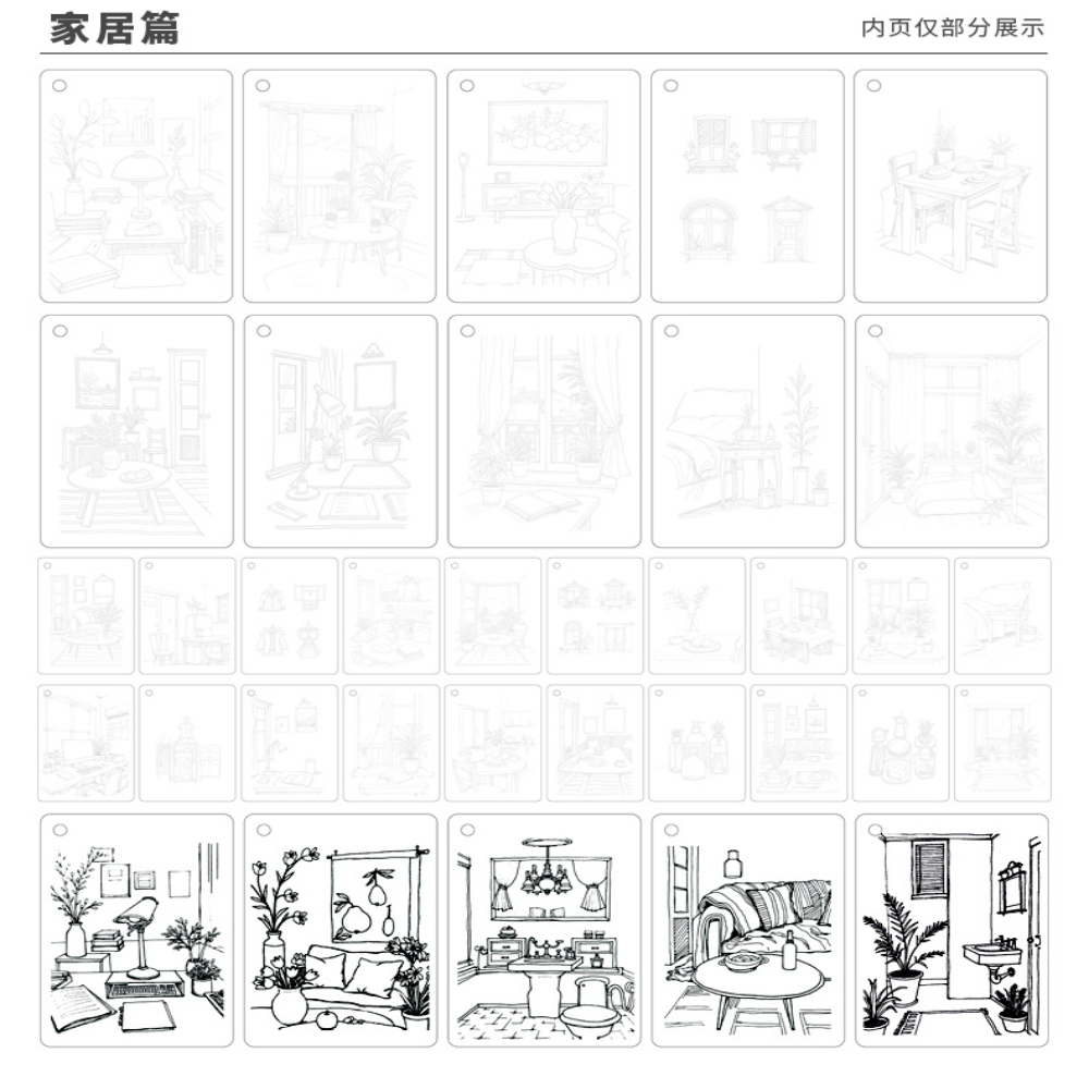 Coloring Book Portable Loose L - огляд і ціна Art Sketchbook Ring