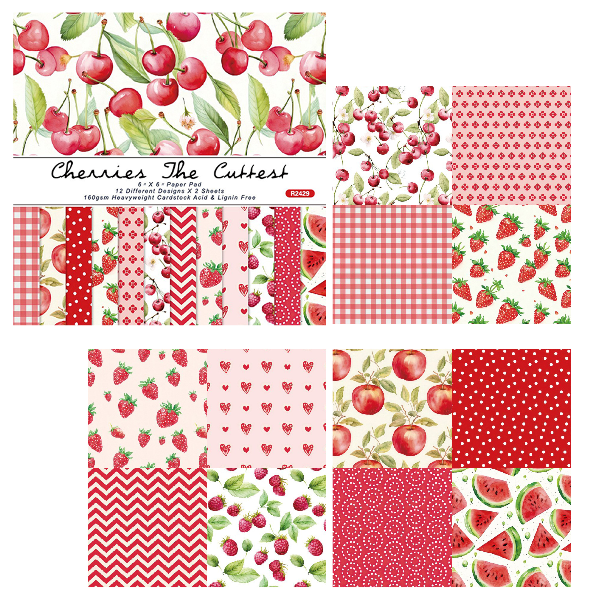 Alinacutle Junkjournal Summer  - огляд і ціна Graph Paper Pad