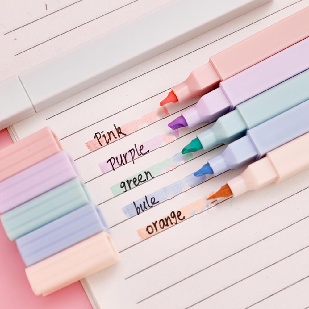 Colorful Highlighters 6pcs Pas - огляд і ціна Highlighter Set Pastel