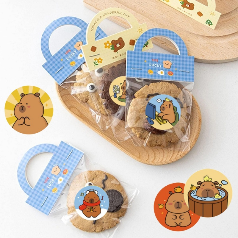 500pcs/pack Capybara Stickers  - огляд і ціна Label Printer Tape