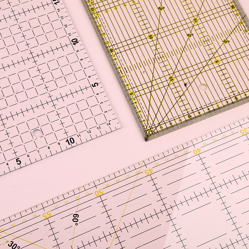 Fenrry Multisize Acrylic Patch - огляд і ціна Ruler Set Transparent