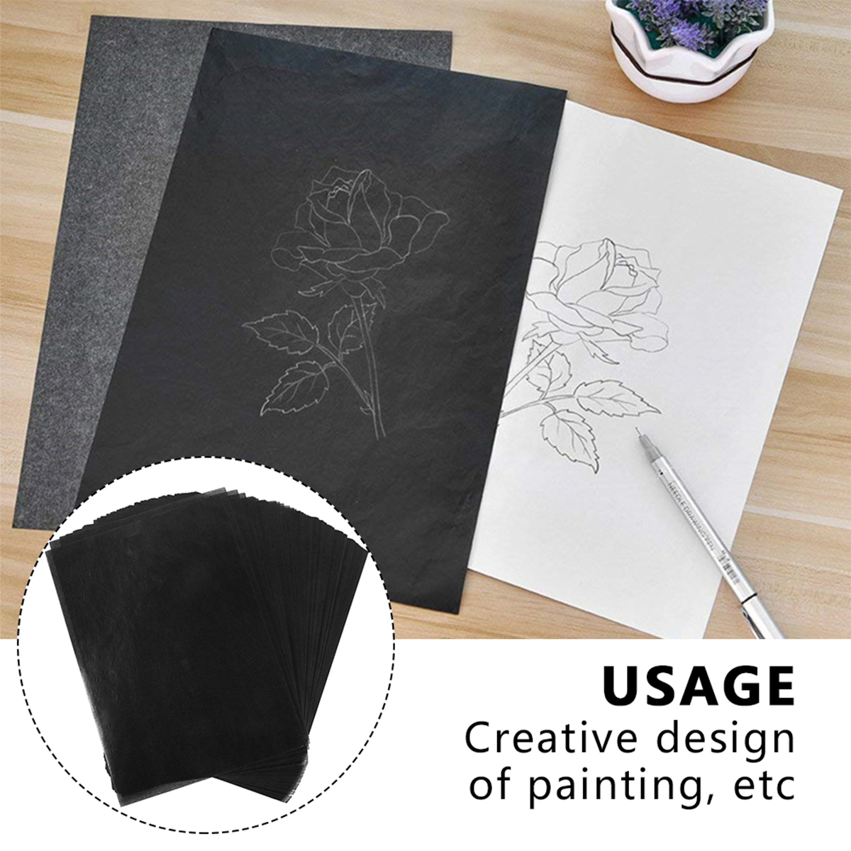 A4 Carbon Paper for Tracing Dr - огляд і ціна Carbon Copy Book