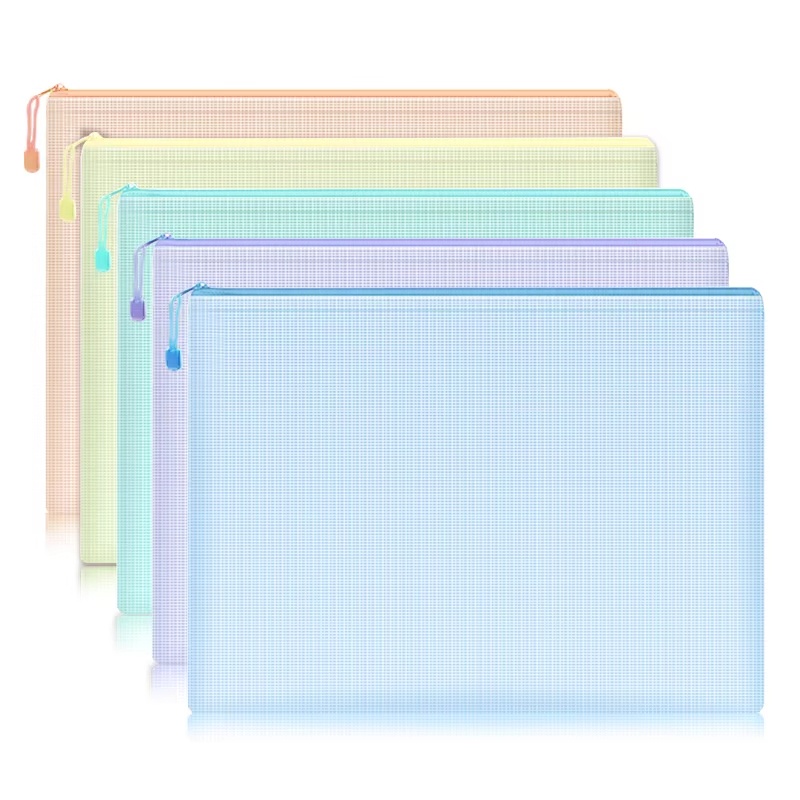 5-30Pcs Mesh Zipper Pouch Docu - огляд і ціна Is Stationery Office Supply